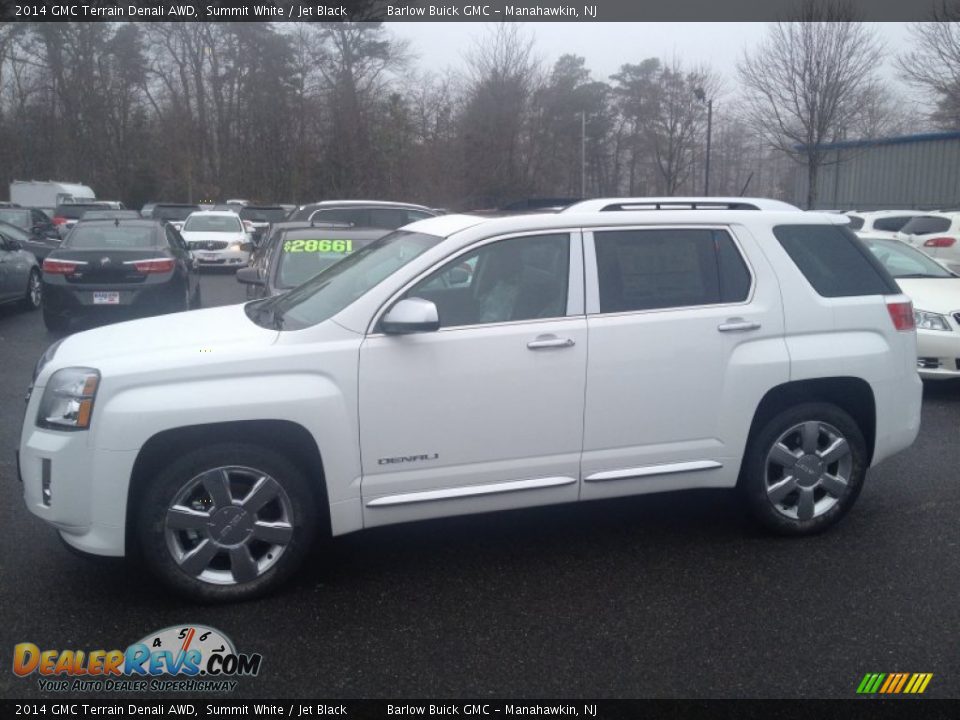 2014 GMC Terrain Denali AWD Summit White / Jet Black Photo #3