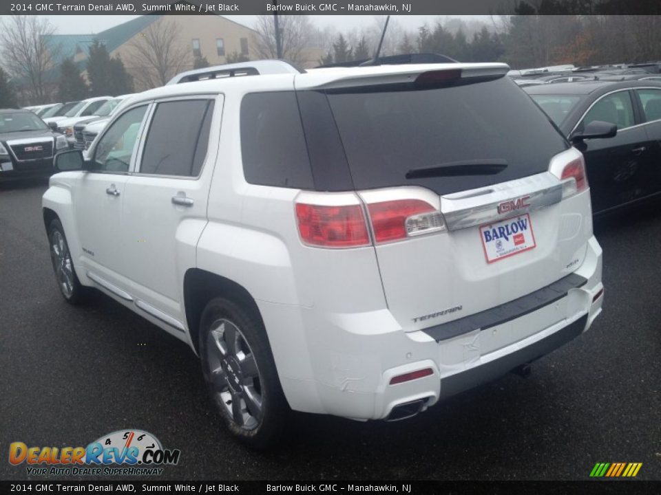 2014 GMC Terrain Denali AWD Summit White / Jet Black Photo #4