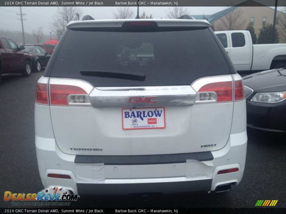 2014 GMC Terrain Denali AWD Summit White / Jet Black Photo #5