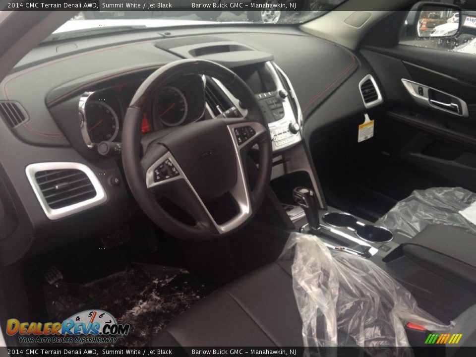 2014 GMC Terrain Denali AWD Summit White / Jet Black Photo #7