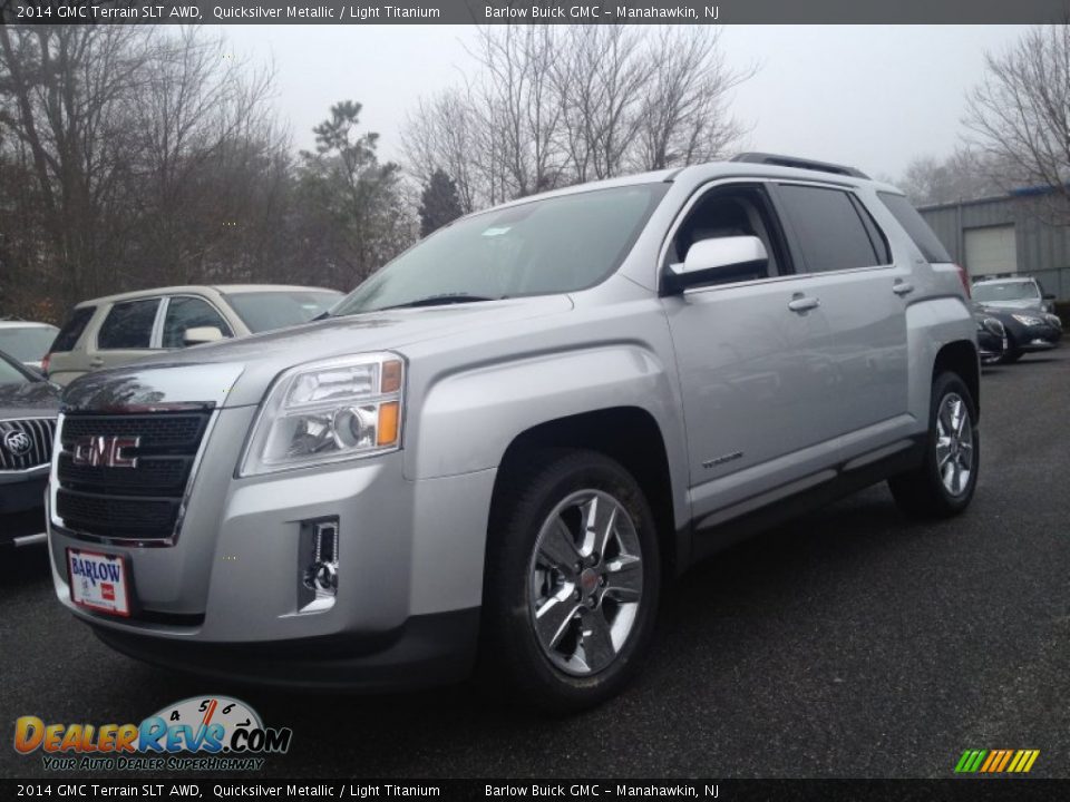 2014 GMC Terrain SLT AWD Quicksilver Metallic / Light Titanium Photo #1