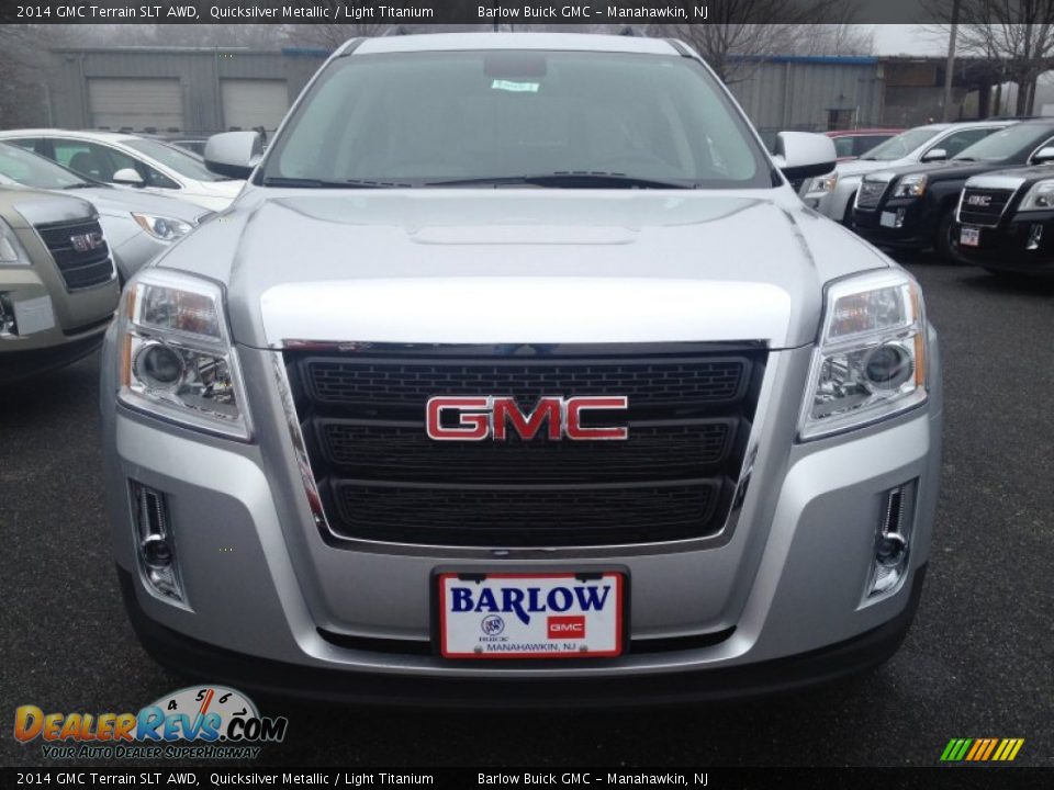 2014 GMC Terrain SLT AWD Quicksilver Metallic / Light Titanium Photo #2
