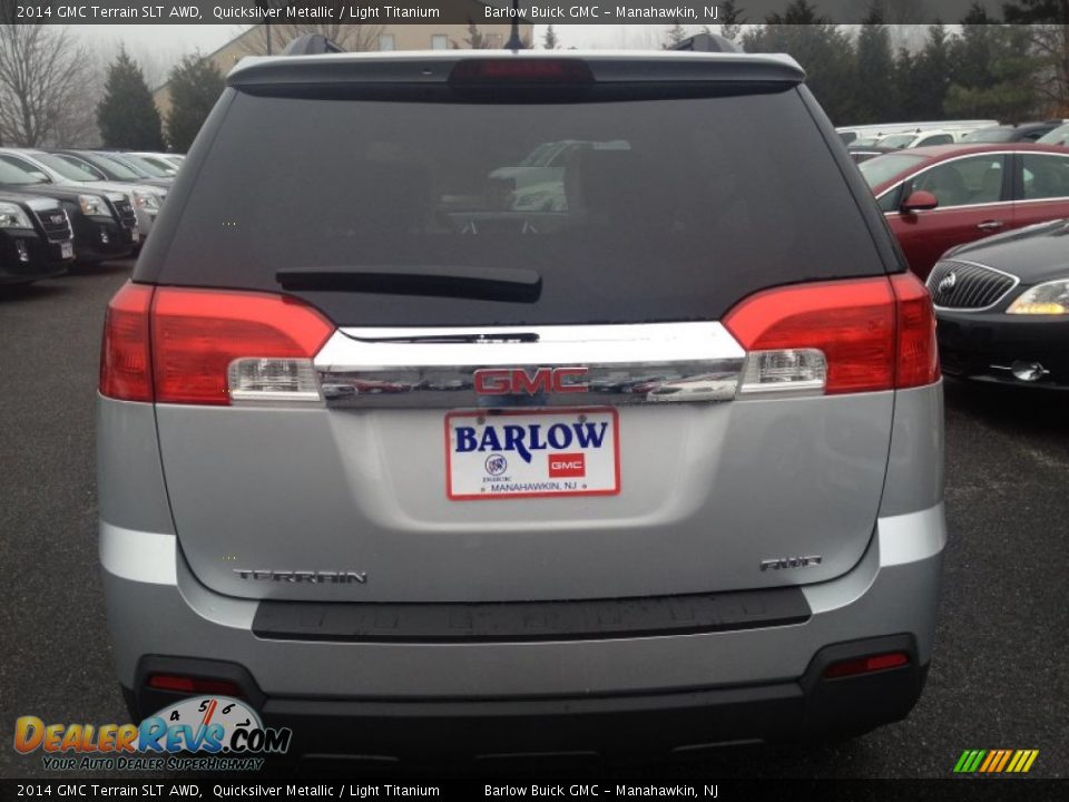 2014 GMC Terrain SLT AWD Quicksilver Metallic / Light Titanium Photo #5