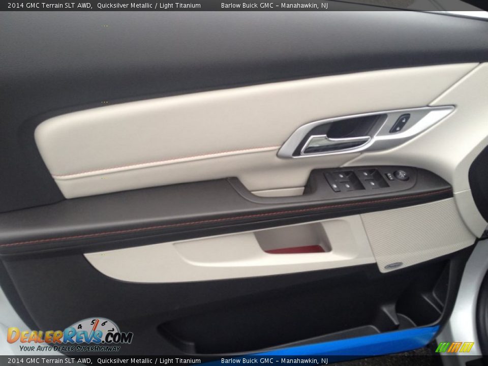 2014 GMC Terrain SLT AWD Quicksilver Metallic / Light Titanium Photo #8