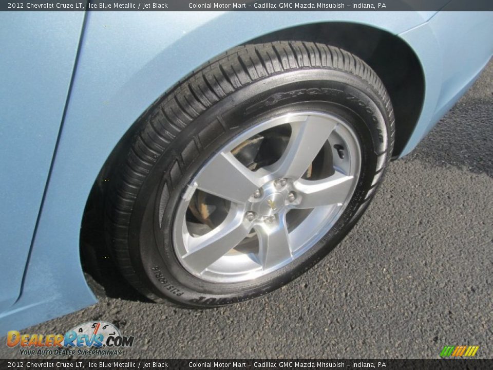 2012 Chevrolet Cruze LT Ice Blue Metallic / Jet Black Photo #3