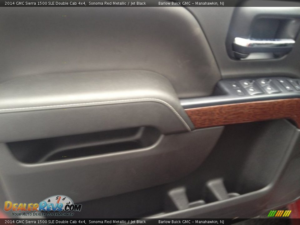 2014 GMC Sierra 1500 SLE Double Cab 4x4 Sonoma Red Metallic / Jet Black Photo #8