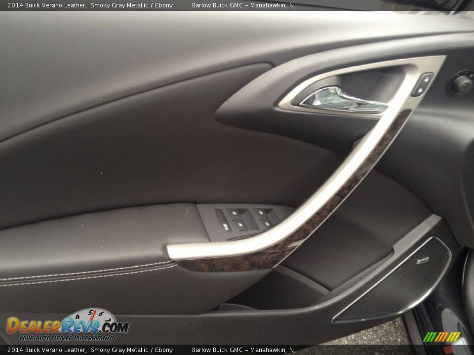 2014 Buick Verano Leather Smoky Gray Metallic / Ebony Photo #8