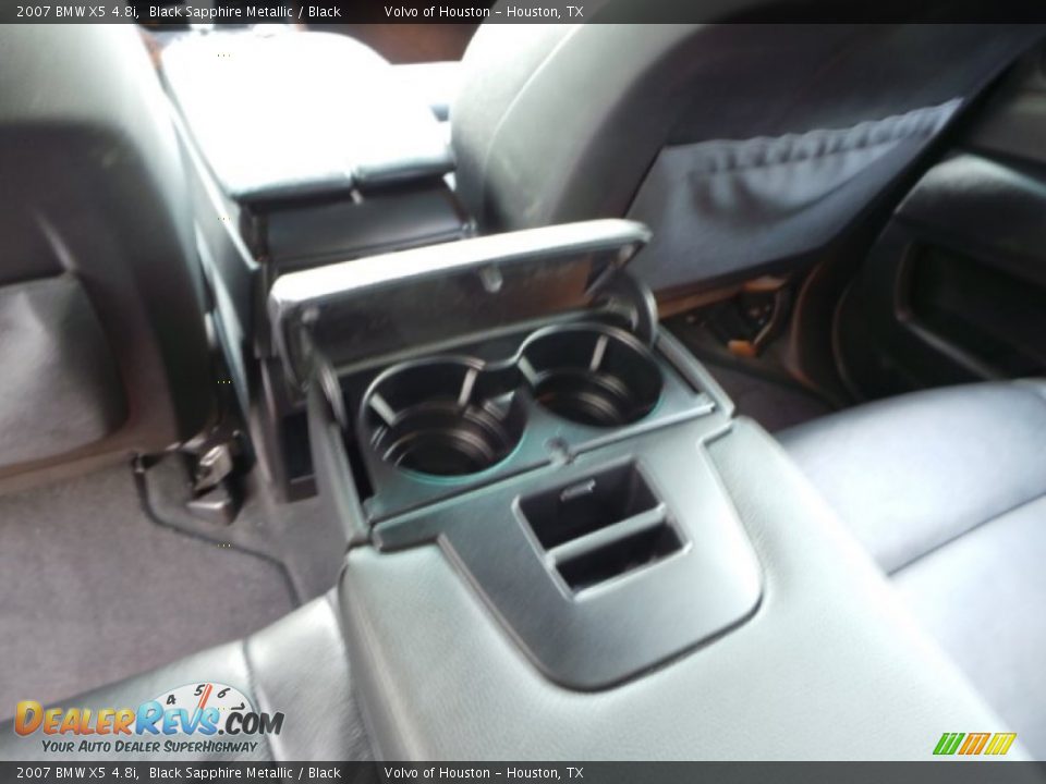 2007 BMW X5 4.8i Black Sapphire Metallic / Black Photo #26