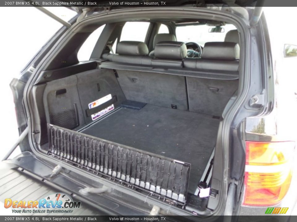 2007 BMW X5 4.8i Black Sapphire Metallic / Black Photo #29