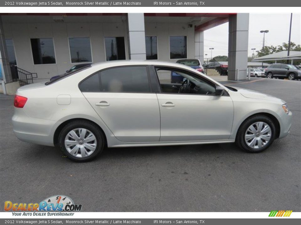 2012 Volkswagen Jetta S Sedan Moonrock Silver Metallic / Latte Macchiato Photo #8