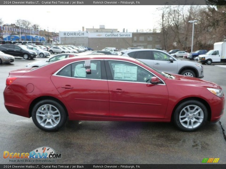 2014 Chevrolet Malibu LT Crystal Red Tintcoat / Jet Black Photo #2