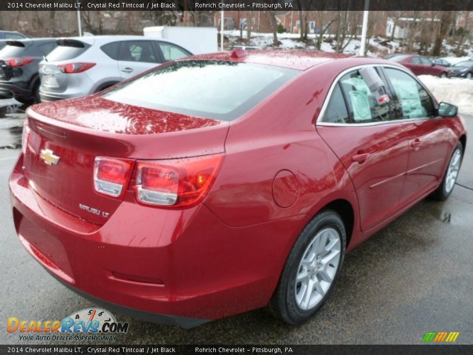 2014 Chevrolet Malibu LT Crystal Red Tintcoat / Jet Black Photo #3