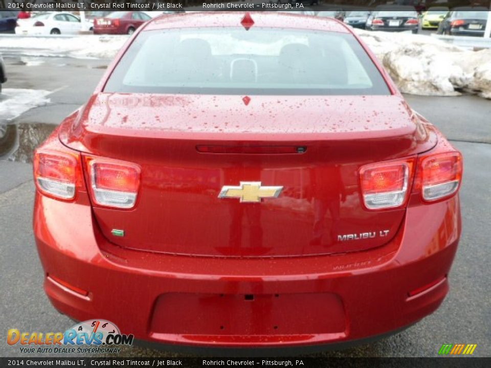2014 Chevrolet Malibu LT Crystal Red Tintcoat / Jet Black Photo #4