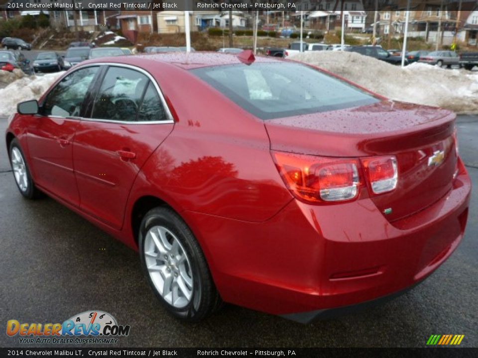 2014 Chevrolet Malibu LT Crystal Red Tintcoat / Jet Black Photo #5