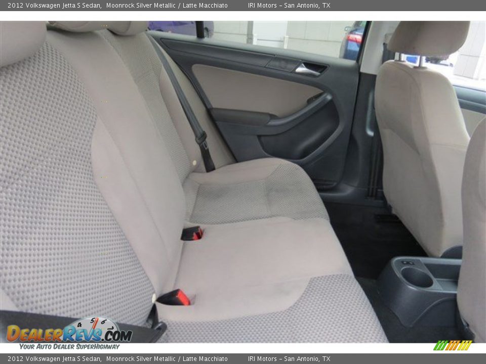 2012 Volkswagen Jetta S Sedan Moonrock Silver Metallic / Latte Macchiato Photo #14