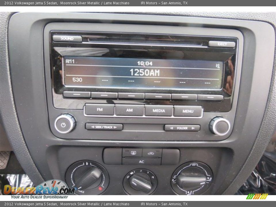 2012 Volkswagen Jetta S Sedan Moonrock Silver Metallic / Latte Macchiato Photo #15