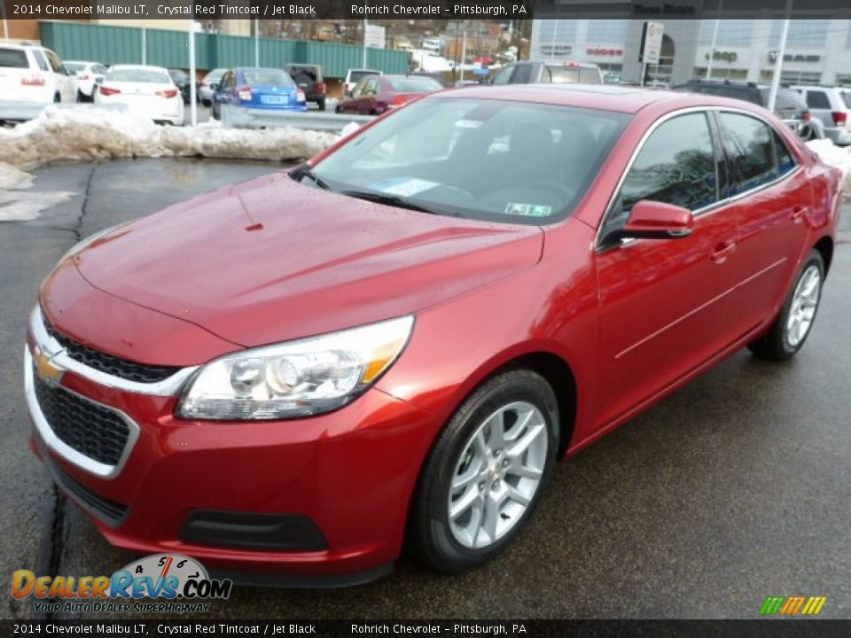 2014 Chevrolet Malibu LT Crystal Red Tintcoat / Jet Black Photo #7