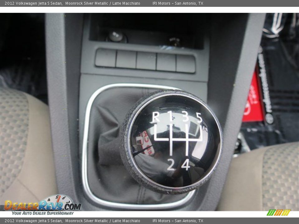 2012 Volkswagen Jetta S Sedan Moonrock Silver Metallic / Latte Macchiato Photo #16