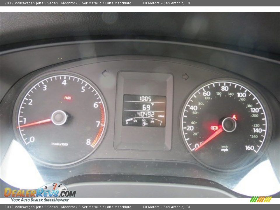 2012 Volkswagen Jetta S Sedan Moonrock Silver Metallic / Latte Macchiato Photo #17