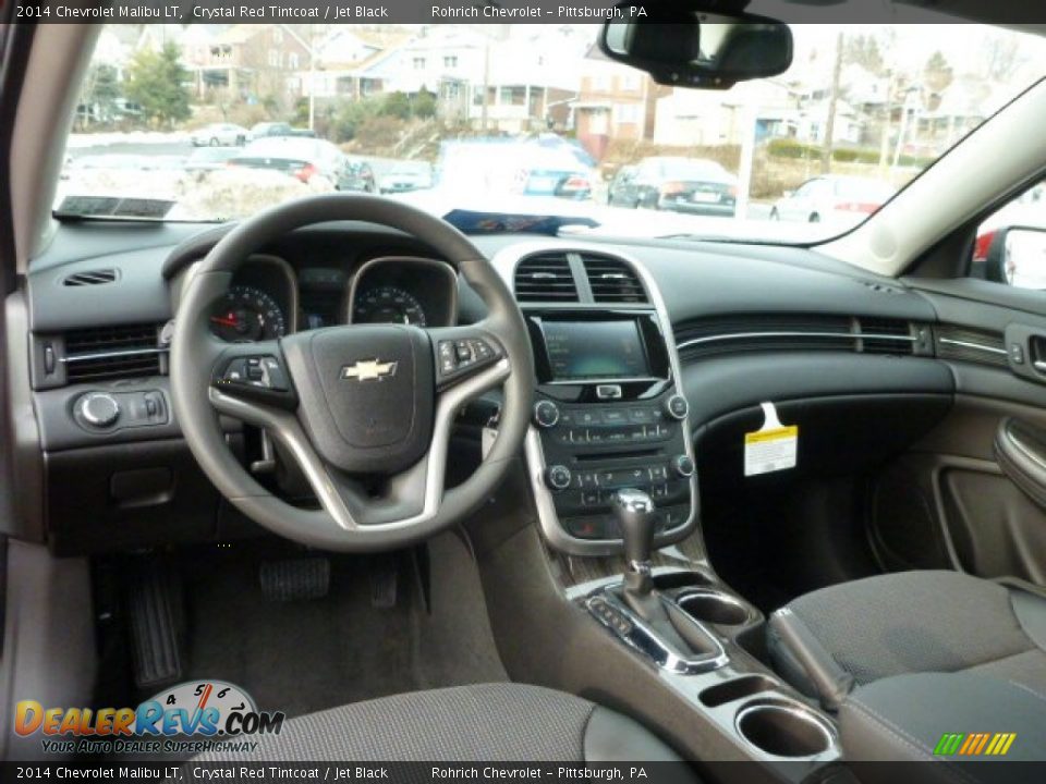 2014 Chevrolet Malibu LT Crystal Red Tintcoat / Jet Black Photo #12