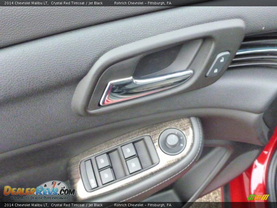 2014 Chevrolet Malibu LT Crystal Red Tintcoat / Jet Black Photo #13