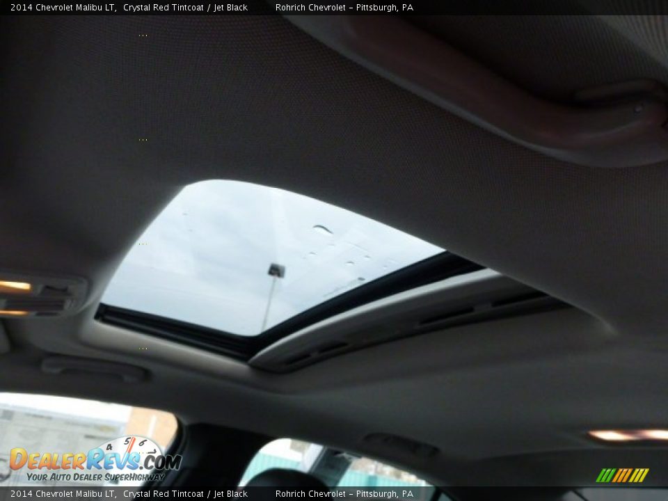 2014 Chevrolet Malibu LT Crystal Red Tintcoat / Jet Black Photo #15