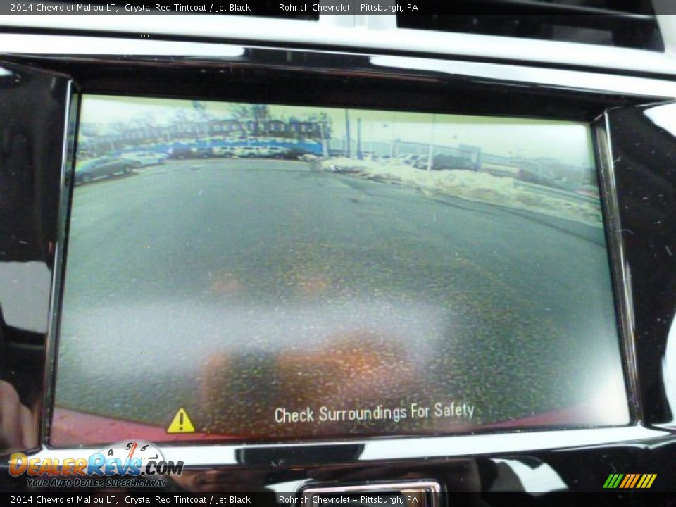 2014 Chevrolet Malibu LT Crystal Red Tintcoat / Jet Black Photo #17