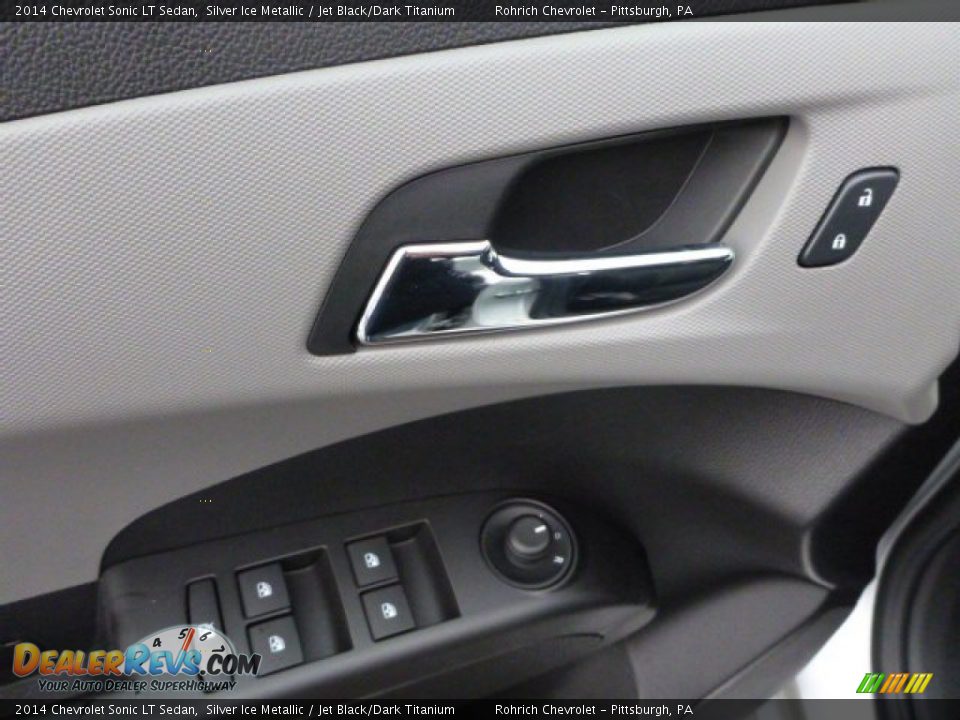 2014 Chevrolet Sonic LT Sedan Silver Ice Metallic / Jet Black/Dark Titanium Photo #13