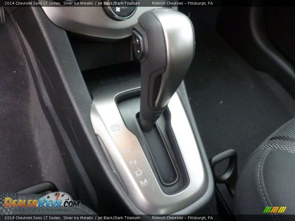 2014 Chevrolet Sonic LT Sedan Silver Ice Metallic / Jet Black/Dark Titanium Photo #16