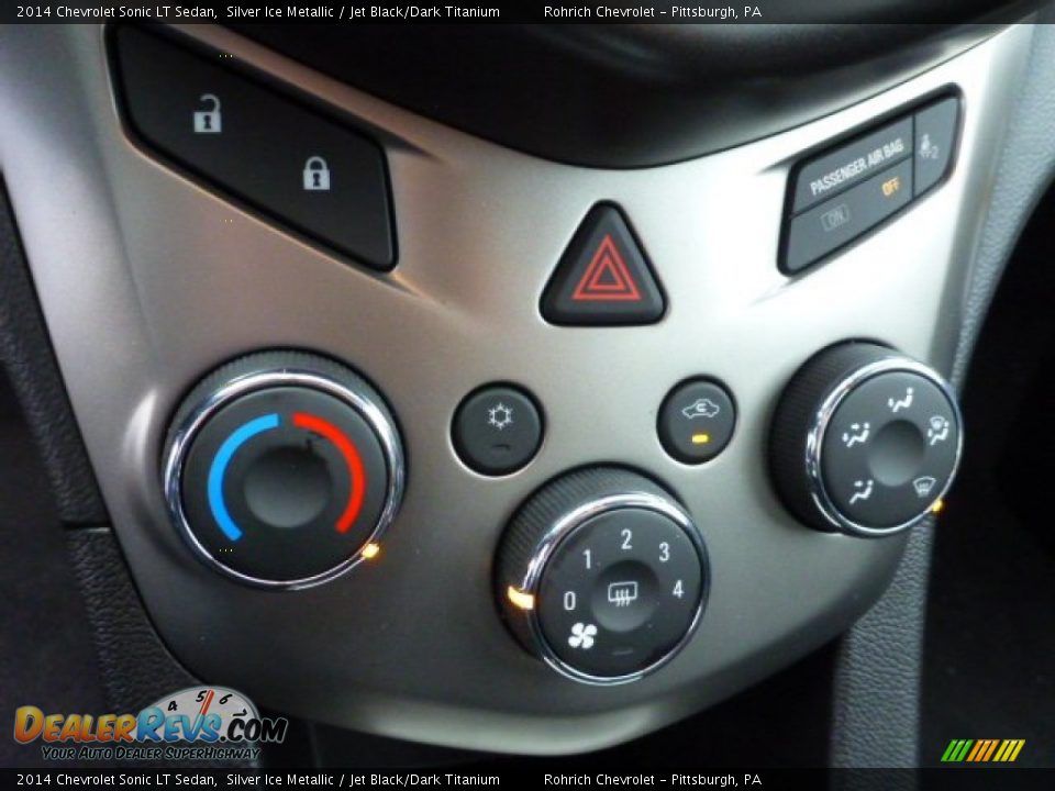 2014 Chevrolet Sonic LT Sedan Silver Ice Metallic / Jet Black/Dark Titanium Photo #19