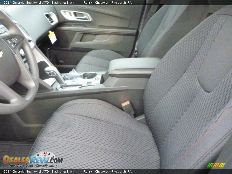 2014 Chevrolet Equinox LS AWD Black / Jet Black Photo #10