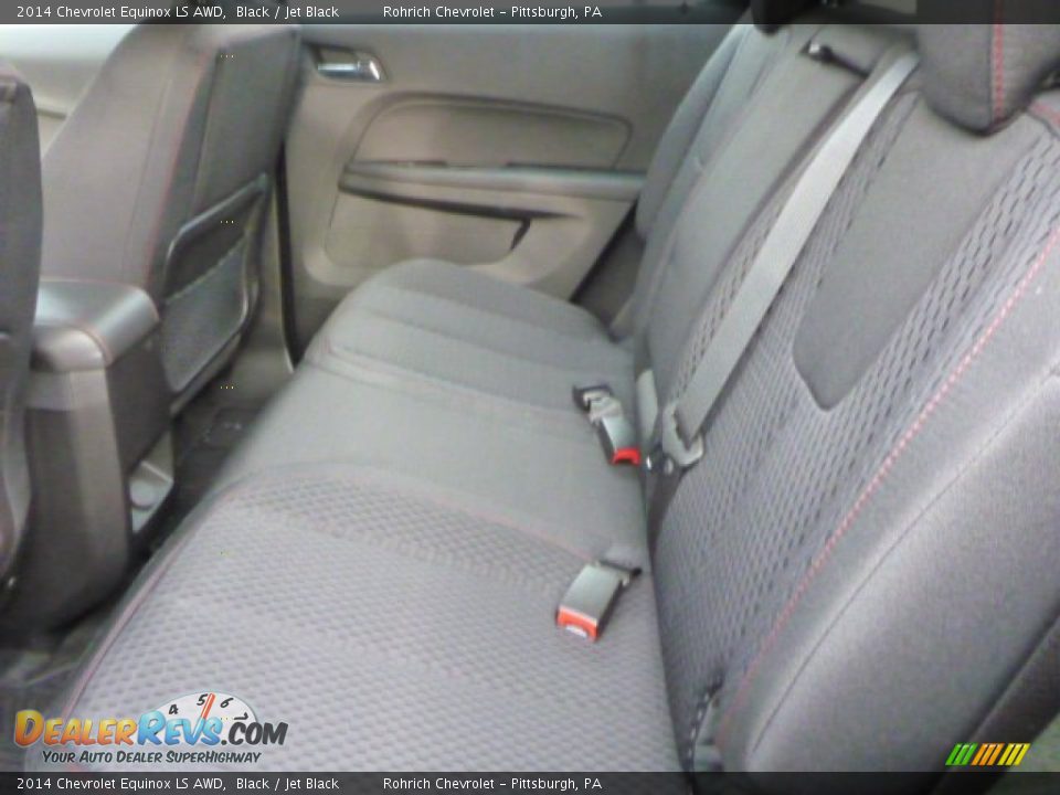 2014 Chevrolet Equinox LS AWD Black / Jet Black Photo #11
