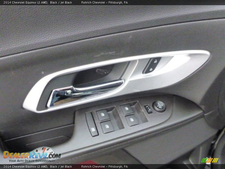 2014 Chevrolet Equinox LS AWD Black / Jet Black Photo #13