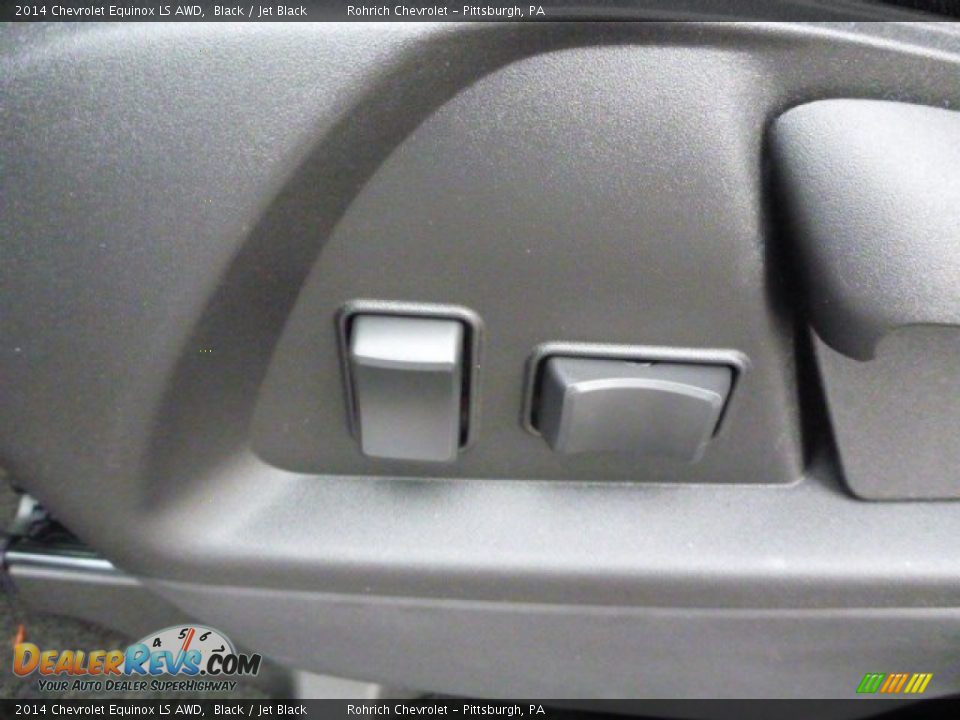 2014 Chevrolet Equinox LS AWD Black / Jet Black Photo #15