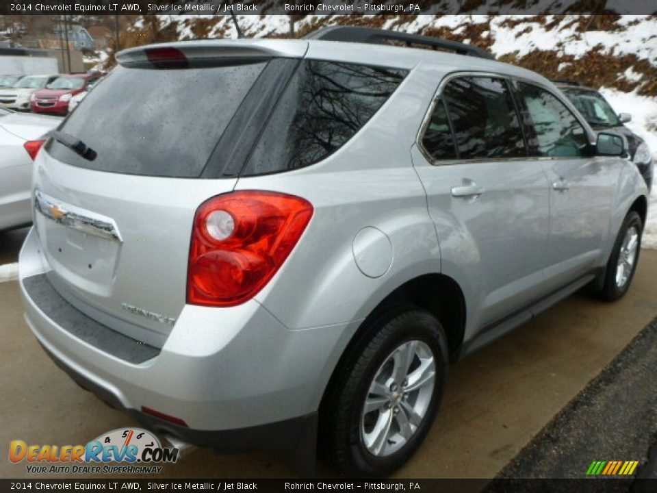 2014 Chevrolet Equinox LT AWD Silver Ice Metallic / Jet Black Photo #3