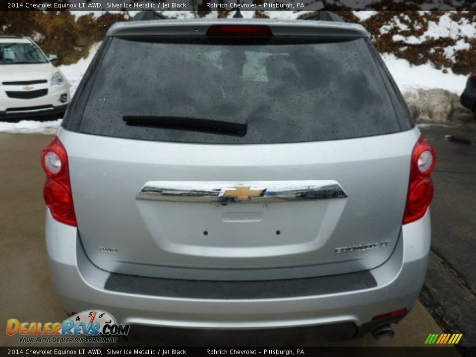 2014 Chevrolet Equinox LT AWD Silver Ice Metallic / Jet Black Photo #4