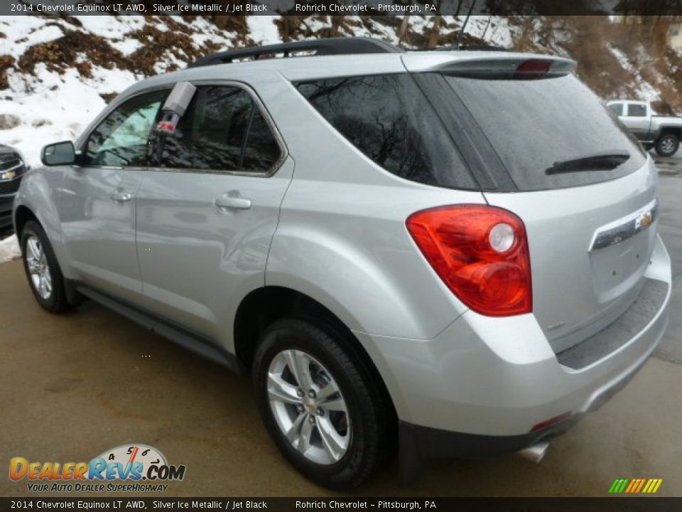 2014 Chevrolet Equinox LT AWD Silver Ice Metallic / Jet Black Photo #5