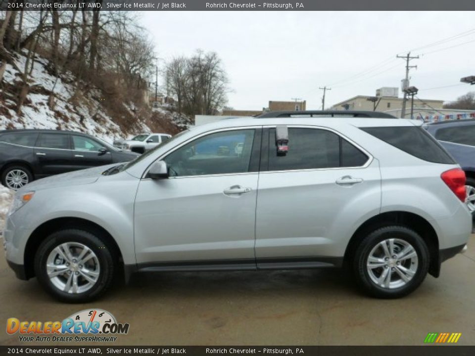 2014 Chevrolet Equinox LT AWD Silver Ice Metallic / Jet Black Photo #6