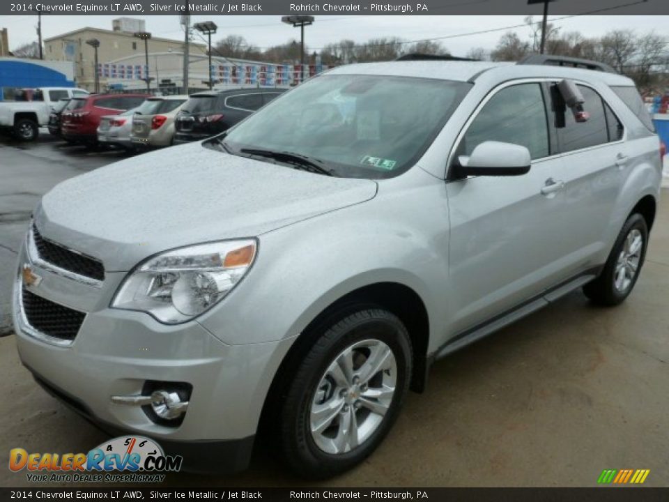 2014 Chevrolet Equinox LT AWD Silver Ice Metallic / Jet Black Photo #7