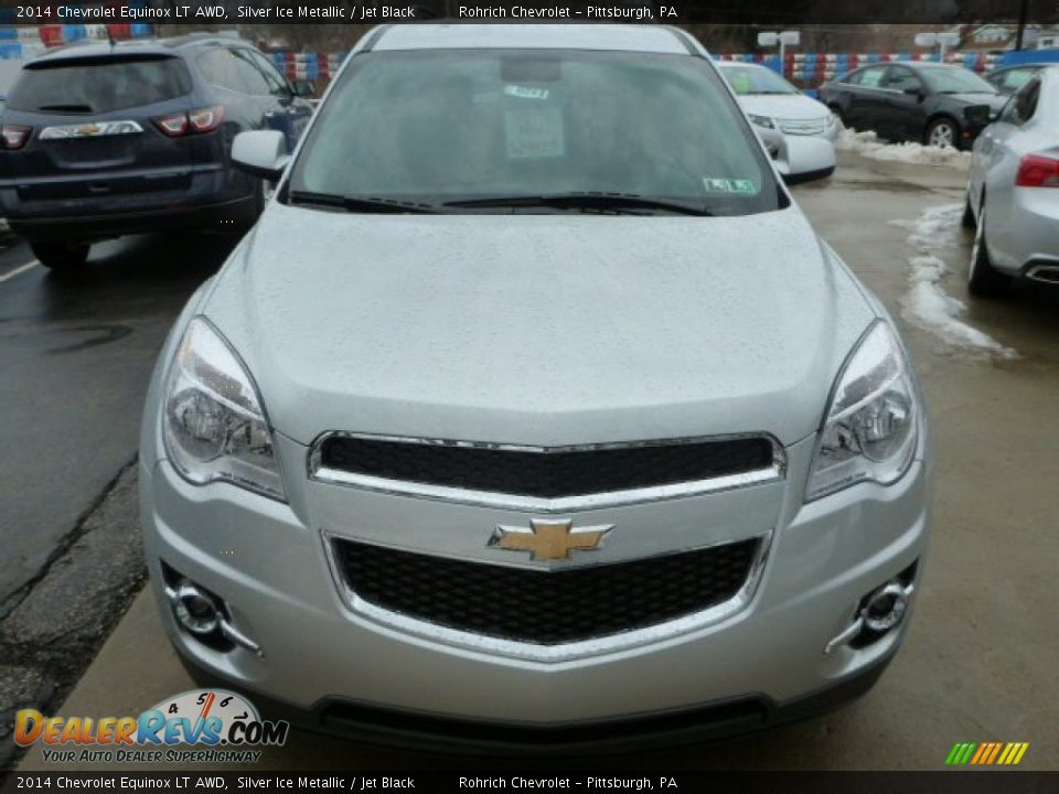 2014 Chevrolet Equinox LT AWD Silver Ice Metallic / Jet Black Photo #8