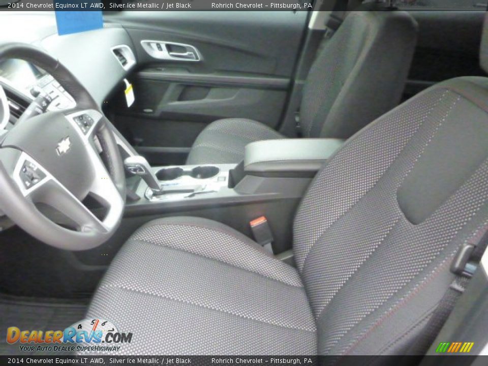 2014 Chevrolet Equinox LT AWD Silver Ice Metallic / Jet Black Photo #10