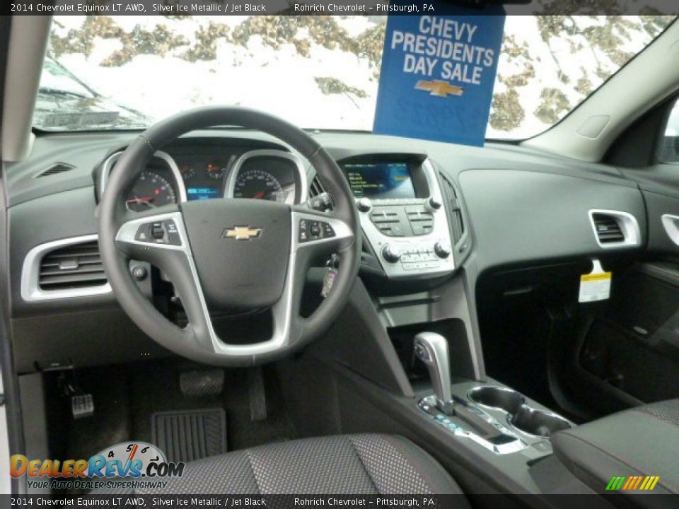 2014 Chevrolet Equinox LT AWD Silver Ice Metallic / Jet Black Photo #12