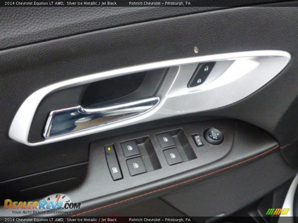 2014 Chevrolet Equinox LT AWD Silver Ice Metallic / Jet Black Photo #13