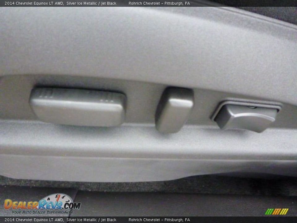 2014 Chevrolet Equinox LT AWD Silver Ice Metallic / Jet Black Photo #15