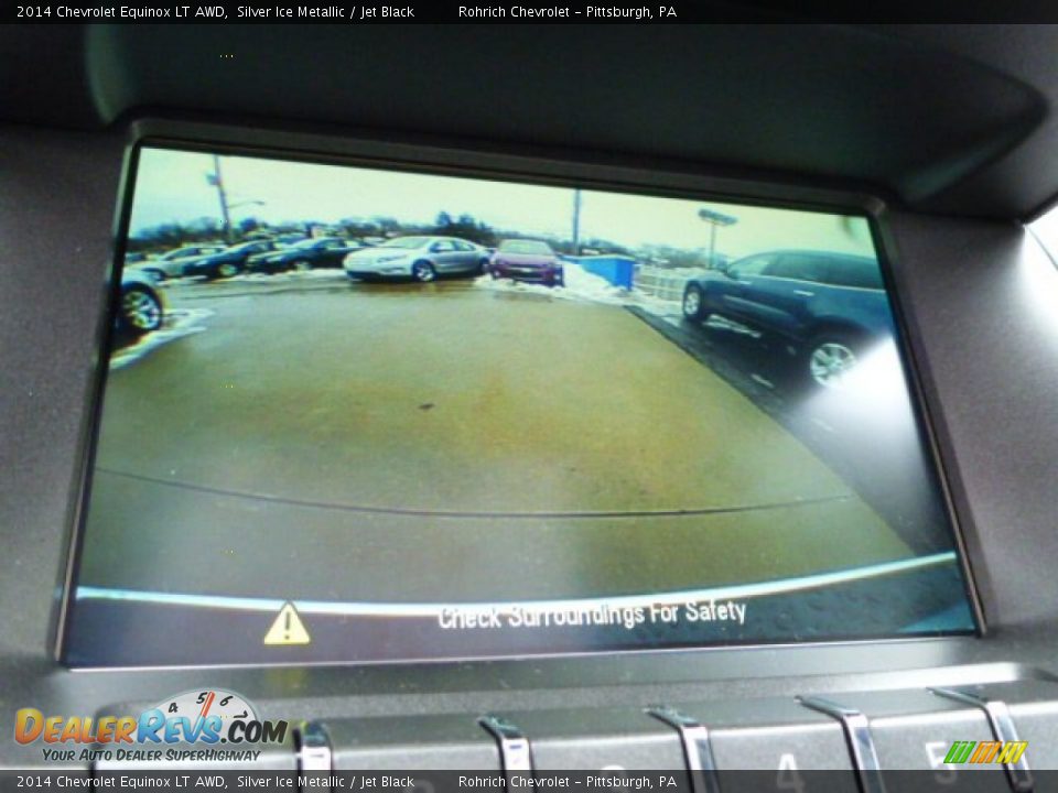 2014 Chevrolet Equinox LT AWD Silver Ice Metallic / Jet Black Photo #17