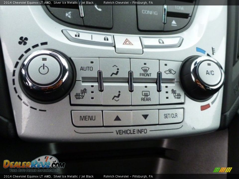 2014 Chevrolet Equinox LT AWD Silver Ice Metallic / Jet Black Photo #19