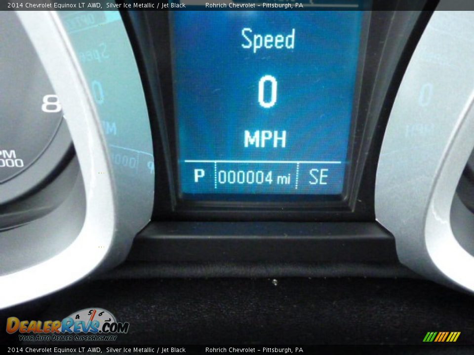 2014 Chevrolet Equinox LT AWD Silver Ice Metallic / Jet Black Photo #20