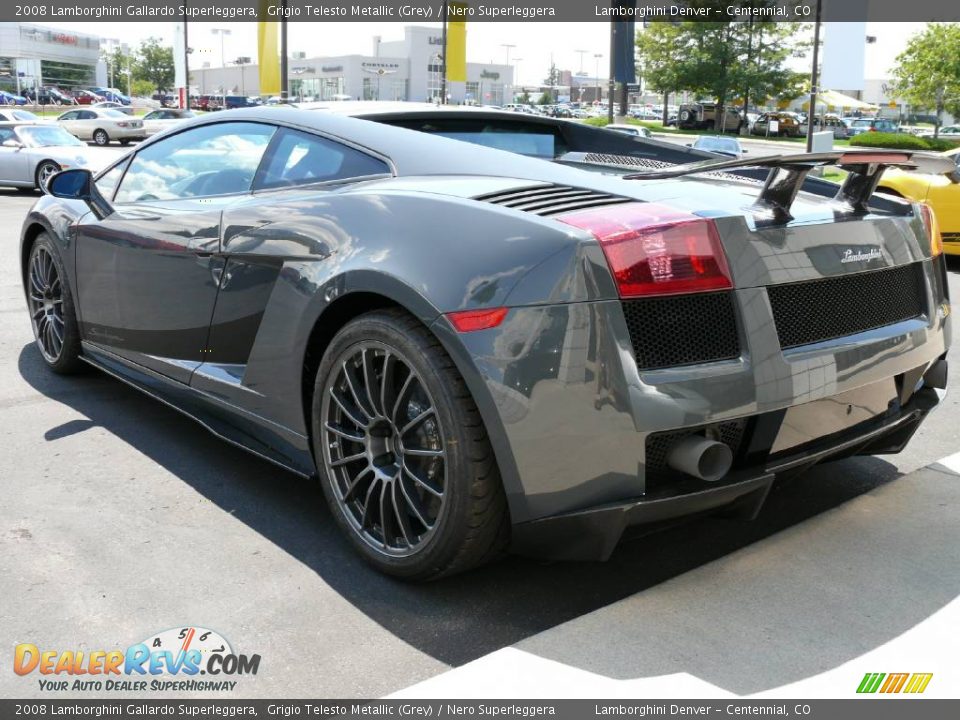 2008 Lamborghini Gallardo Superleggera Grigio Telesto Metallic (Grey) / Nero Superleggera Photo #19