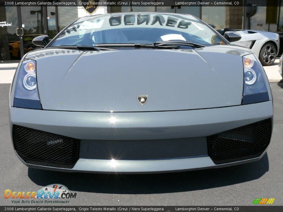 2008 Lamborghini Gallardo Superleggera Grigio Telesto Metallic (Grey) / Nero Superleggera Photo #25
