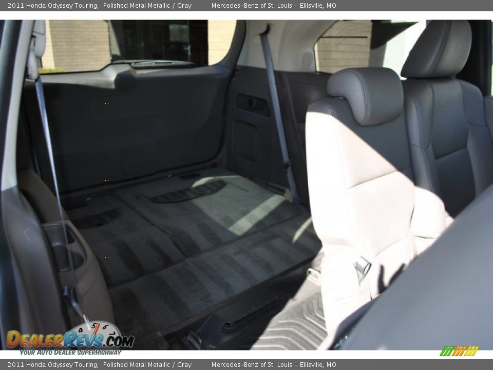 2011 Honda Odyssey Touring Polished Metal Metallic / Gray Photo #10